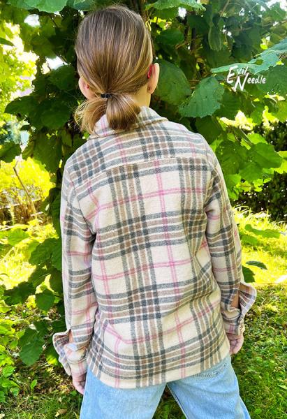 Fadenkäfer Papierschnittmuster Hemdjacke Flo Kinder